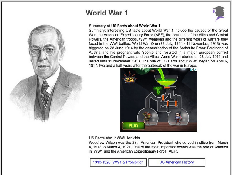 Siteseen: American Historama: World War 1 Article Siteseen: American Historama: World War 1 Article