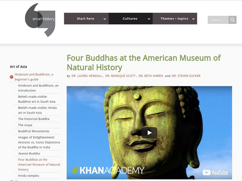 Smarthistory: Four Buddhas at the American Museum of Natural History Instructional Video Smarthistory: Four Buddhas at the American Museum of Natural History Instructional Video