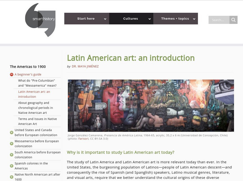 Smarthistory: Latin American Art: An Introduction Website Smarthistory: Latin American Art: An Introduction Website