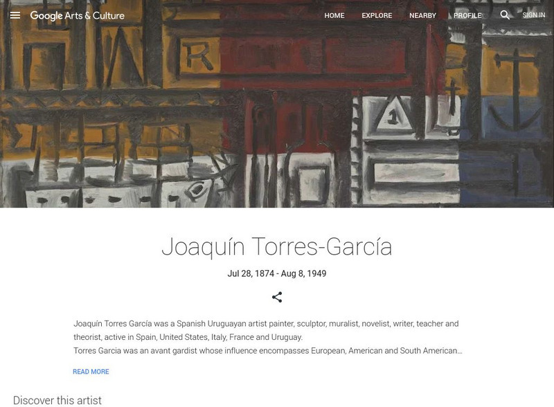 Google Cultural Institute: Joaquin Torres Garcia Handout