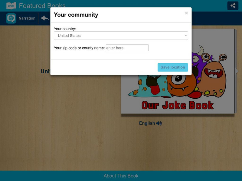 Unite for Literacy: Our Joke Book eBook Unite for Literacy: Our Joke Book eBook