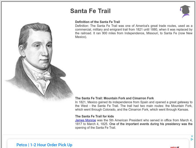 Siteseen: American Historama: Santa Fe Trail Article Siteseen: American Historama: Santa Fe Trail Article