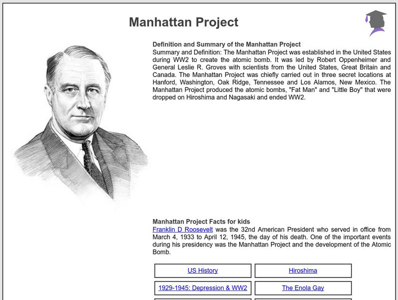 Siteseen: American Historama: Manhattan Project Article Siteseen: American Historama: Manhattan Project Article