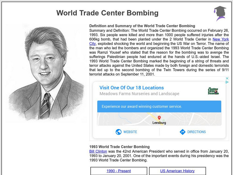 Siteseen: American Historama: World Trade Center Bombing Article Siteseen: American Historama: World Trade Center Bombing Article