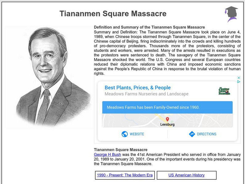Siteseen: American Historama: Tiananmen Square Massacre Article Siteseen: American Historama: Tiananmen Square Massacre Article