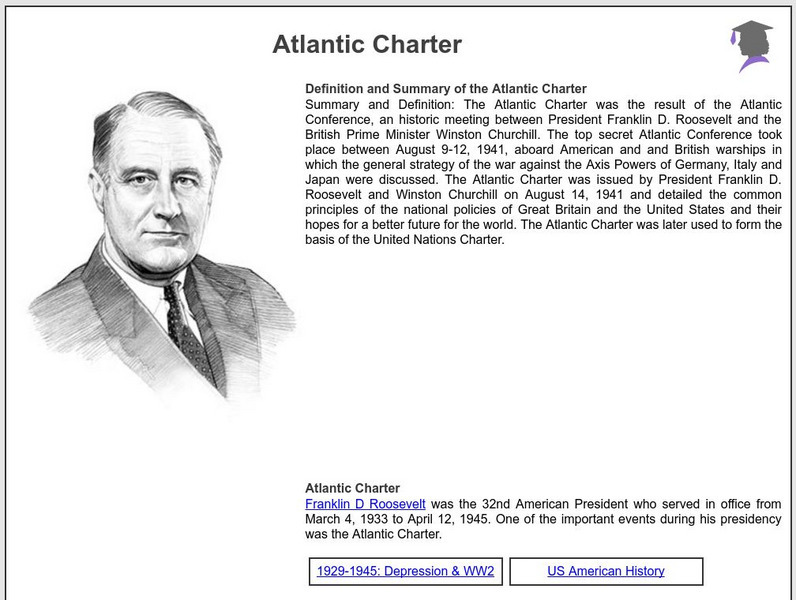 Siteseen: American Historama: Atlantic Charter Article Siteseen: American Historama: Atlantic Charter Article