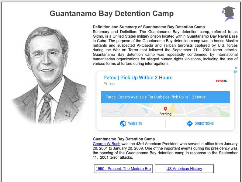 Siteseen: American Historama: Guantanamo Bay Detention Camp Article Siteseen: American Historama: Guantanamo Bay Detention Camp Article