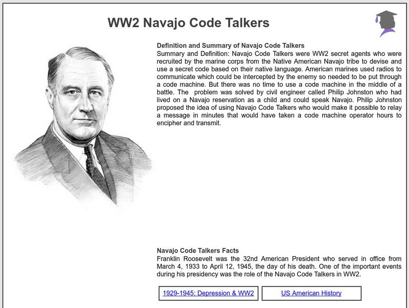 Siteseen: American Historama: Ww2 Navajo Code Talkers Article Siteseen: American Historama: Ww2 Navajo Code Talkers Article