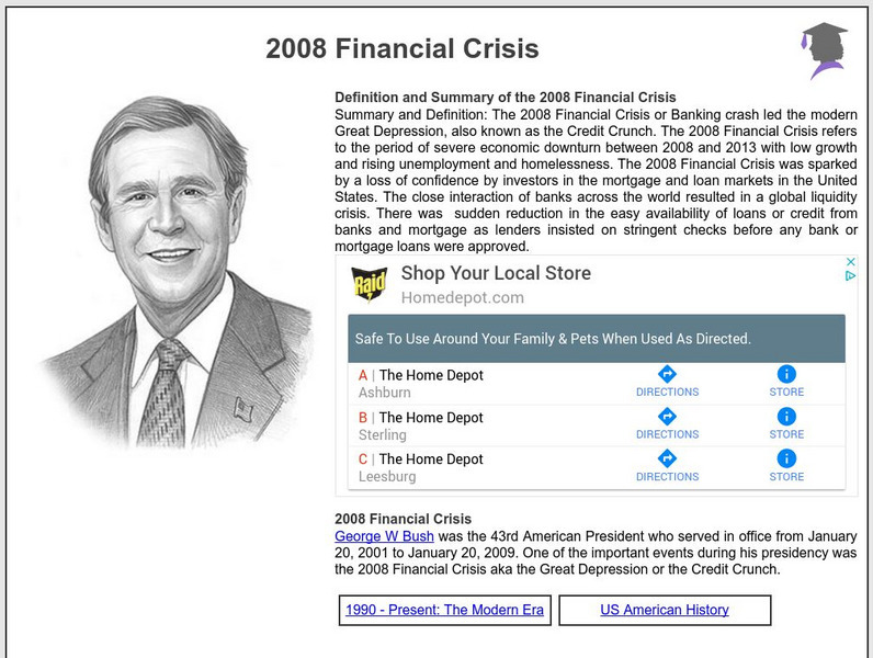 Siteseen: American Historama: 2008 Financial Crisis Article Siteseen: American Historama: 2008 Financial Crisis Article