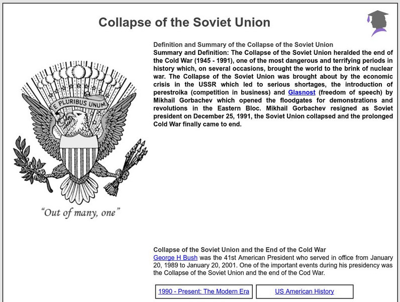 Siteseen: American Historama: Collapse of the Soviet Union Article Siteseen: American Historama: Collapse of the Soviet Union Article