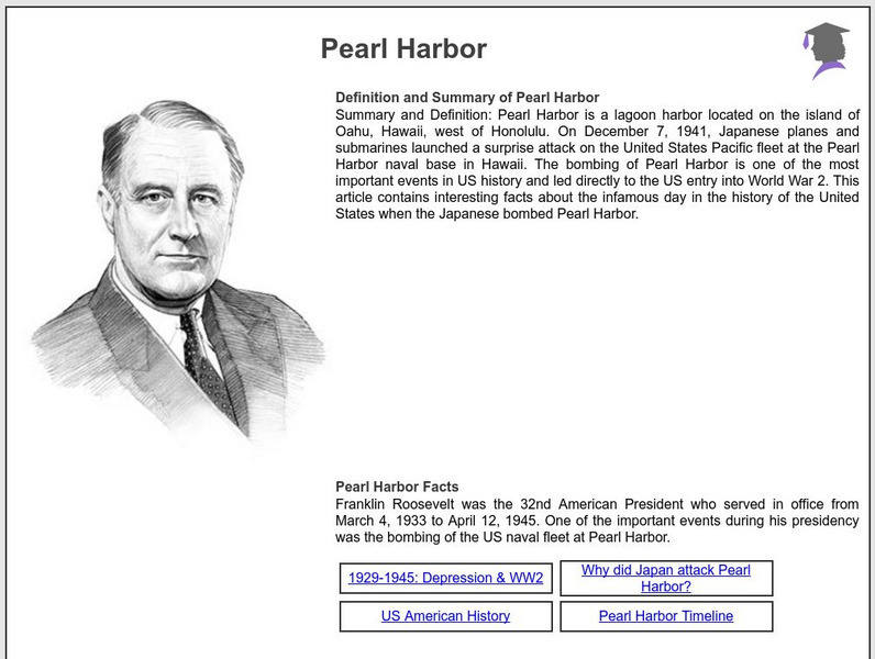 Siteseen: American Historama: Pearl Harbor Article Siteseen: American Historama: Pearl Harbor Article