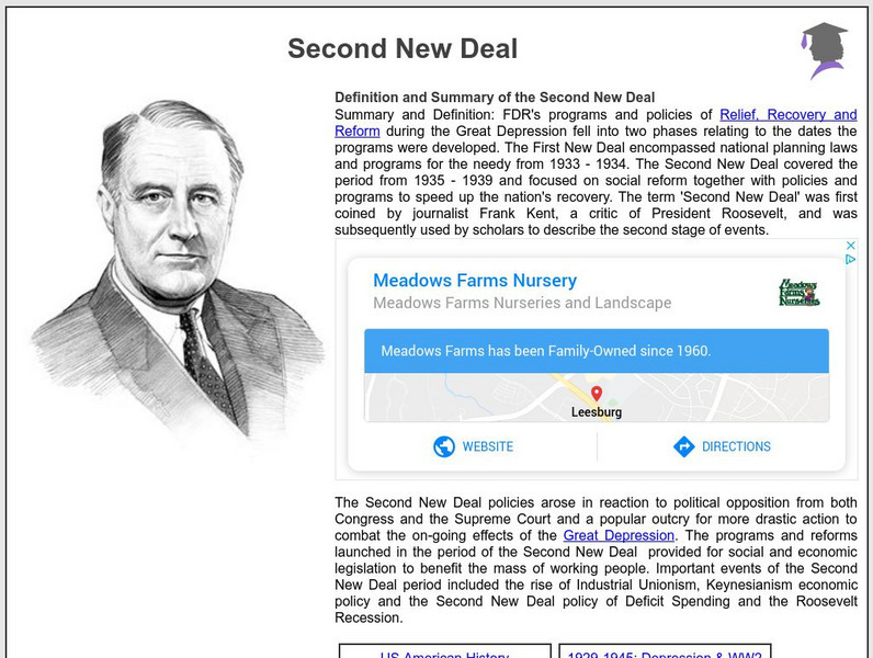 Siteseen: American Historama: Second New Deal Article Siteseen: American Historama: Second New Deal Article