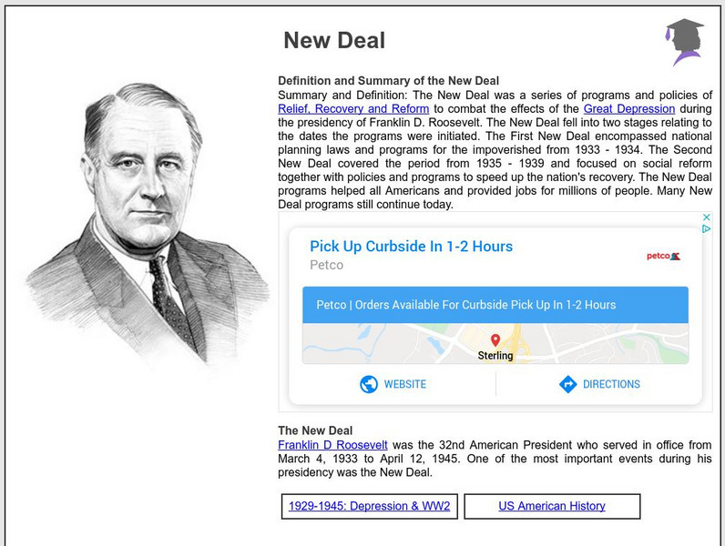Siteseen: American Historama: New Deal Article Siteseen: American Historama: New Deal Article