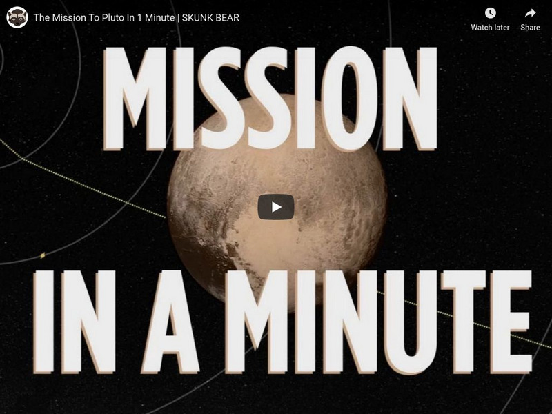 Npr Videos: Skunk Bear: The Mission to Pluto in 1 Minute Instructional Video Npr Videos: Skunk Bear: The Mission to Pluto in 1 Minute Instructional Video