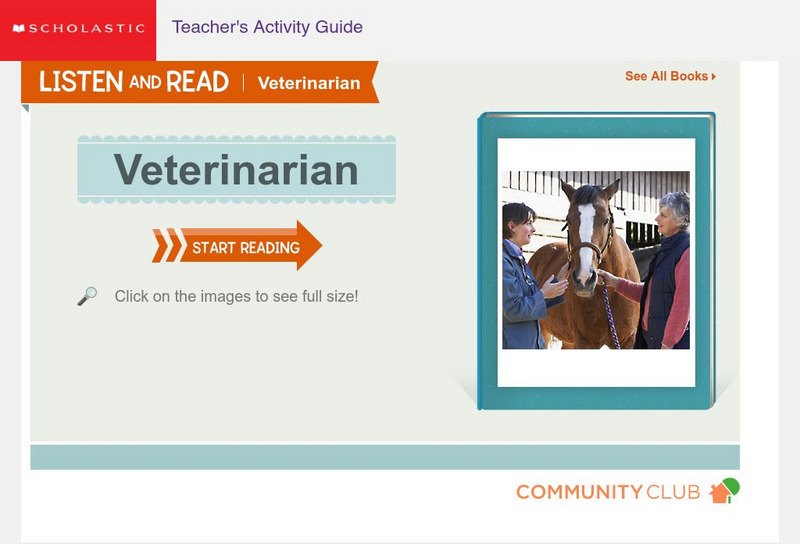 Scholastic: Listen and Read: Veterinarian eBook Scholastic: Listen and Read: Veterinarian eBook