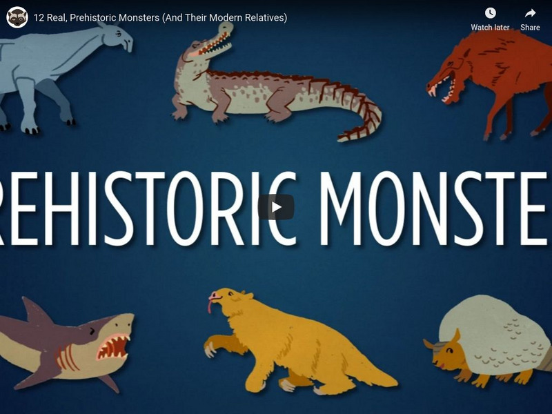 Npr Videos: Skunk Bear: 12 Real, Prehistoric Monsters and Their Modern Relatives Instructional Video Npr Videos: Skunk Bear: 12 Real, Prehistoric Monsters and Their Modern Relatives Instructional Video
