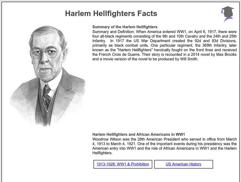 Siteseen: American Historama: Harlem Hellfighters Facts Article Siteseen: American Historama: Harlem Hellfighters Facts Article