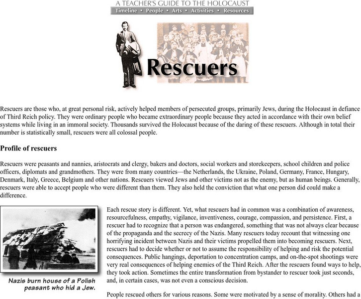 Fcit: Stories of Holocaust Rescue Handout