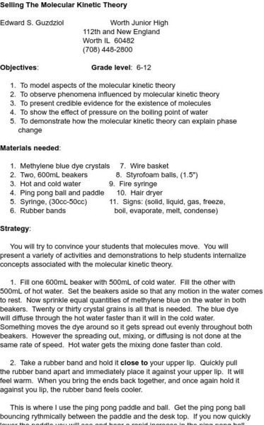 Smile: Selling the Kmt Lesson Plan
