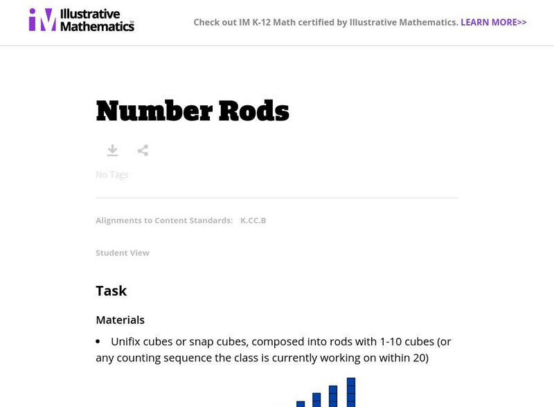 Illustrative Mathematics: Number Rods Lesson Plan Illustrative Mathematics: Number Rods Lesson Plan