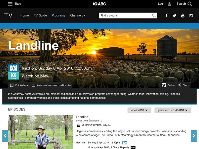 Australian Broadcasting Corporation: Turf Farming Proves to Be a Winner Website