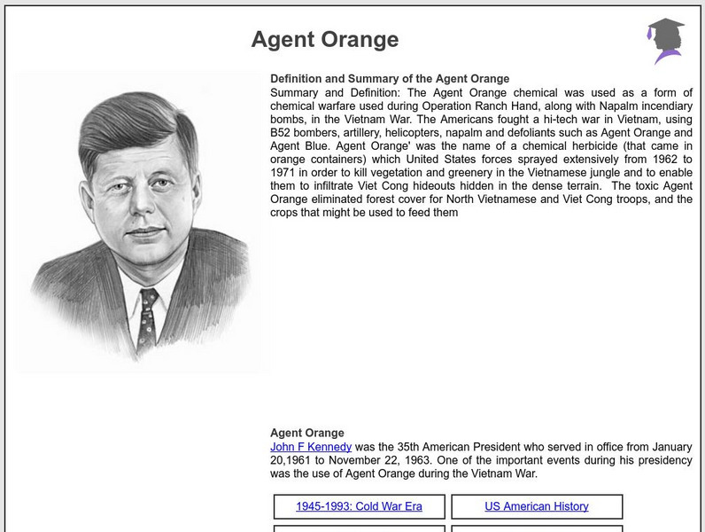 Siteseen: American Historama: Agent Orange Article Siteseen: American Historama: Agent Orange Article