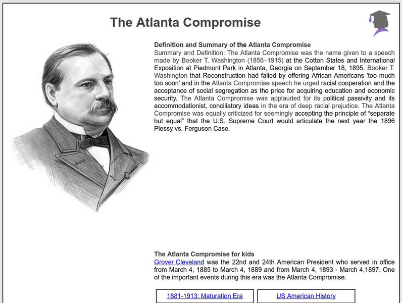 Siteseen: American Historama: The Atlanta Compromise Article Siteseen: American Historama: The Atlanta Compromise Article