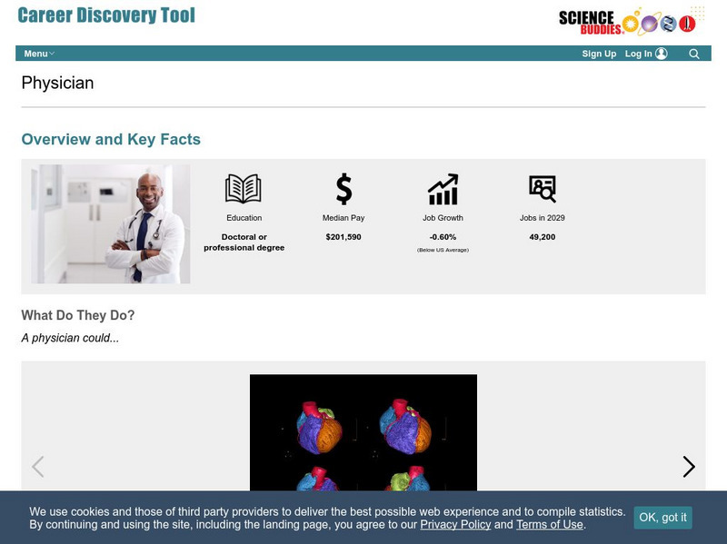 Science Buddies: Career Profile: Physician Website Science Buddies: Career Profile: Physician Website