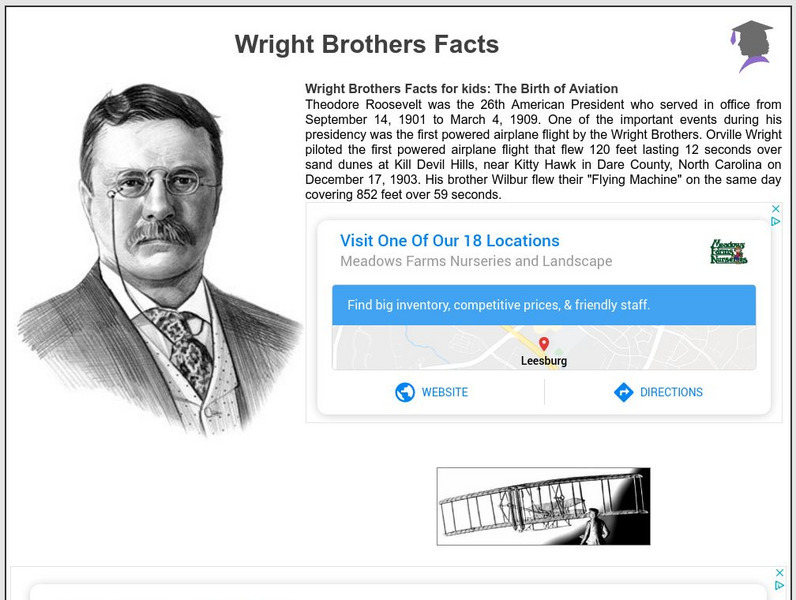 Siteseen: American Historama: Wright Brothers Facts Article Siteseen: American Historama: Wright Brothers Facts Article