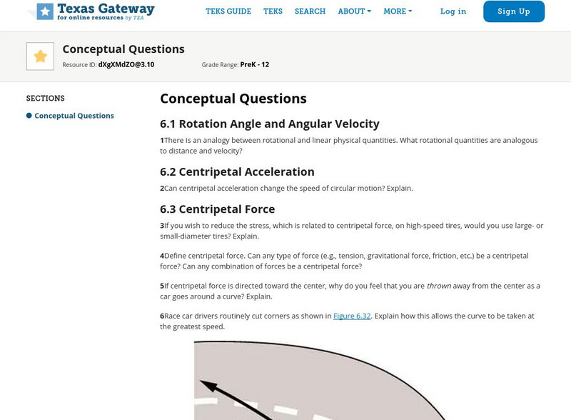Texas Gateway: Ap Physics: Uniform Circular Motion and Gravitation: Questions Unknown Type Texas Gateway: Ap Physics: Uniform Circular Motion and Gravitation: Questions Unknown Type