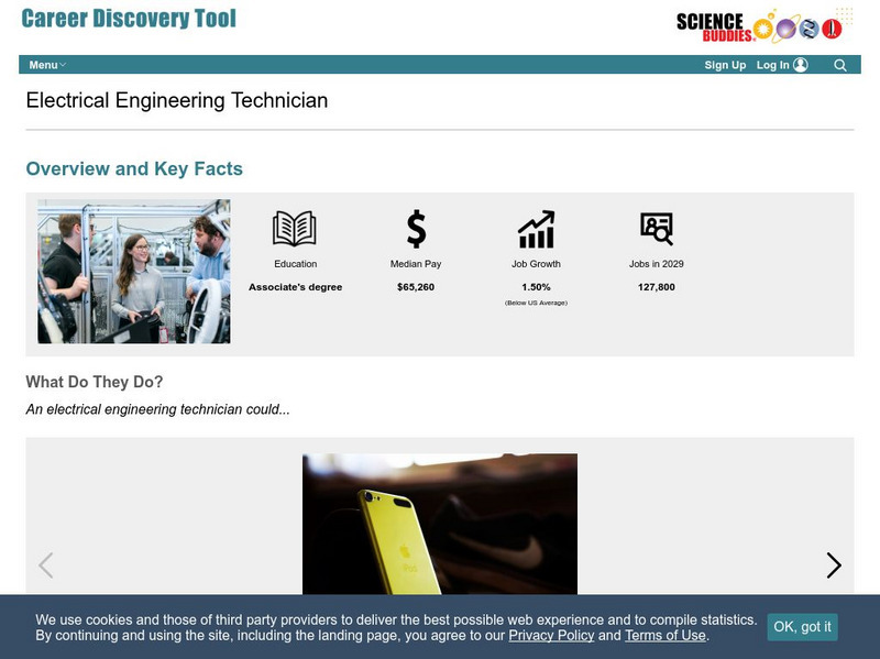 Science Buddies: Career Profile: Electrical Engineering Technician Activity Science Buddies: Career Profile: Electrical Engineering Technician Activity