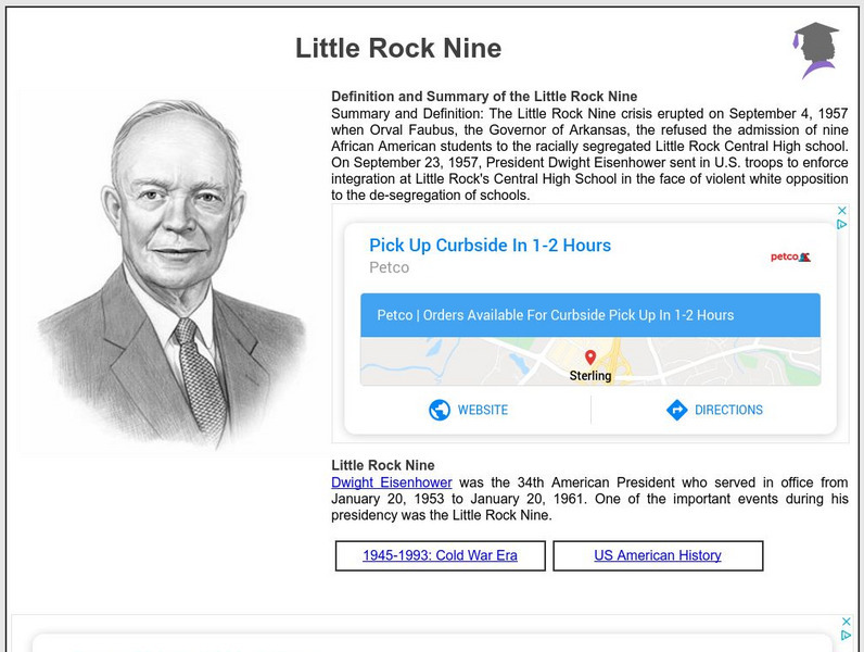 Siteseen: American Historama: Little Rock Nine Article Siteseen: American Historama: Little Rock Nine Article