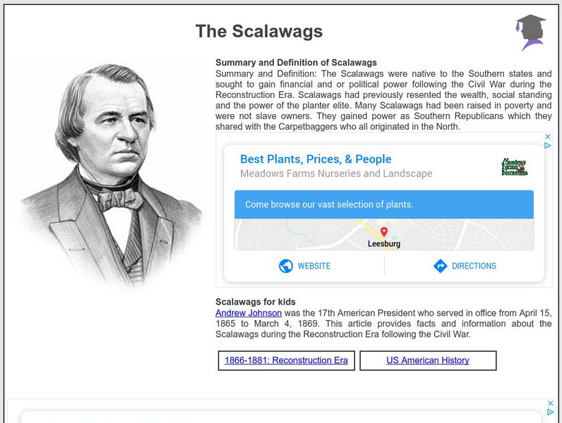 Siteseen: American Historama: The Scalawags Article Siteseen: American Historama: The Scalawags Article