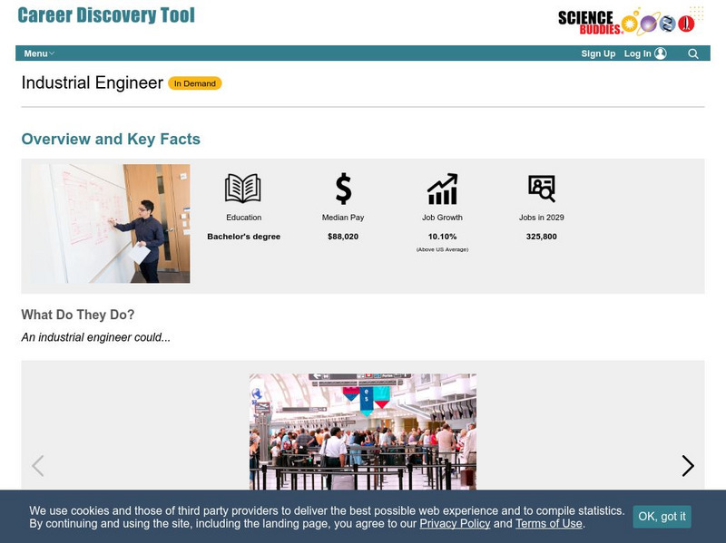 Science Buddies: Science Career: Industrial Engineer Activity Science Buddies: Science Career: Industrial Engineer Activity