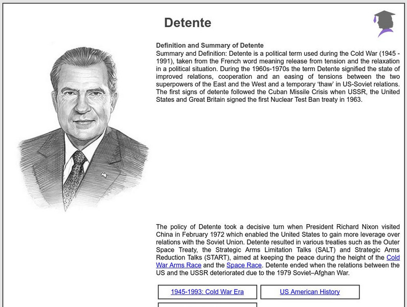 Siteseen: American Historama: Detente Article Siteseen: American Historama: Detente Article
