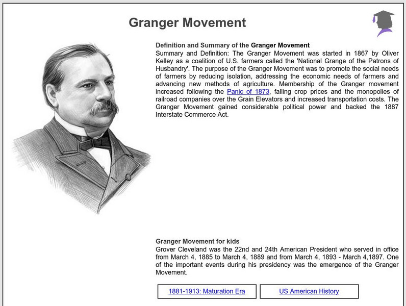 Siteseen: American Historama: Granger Movement Article