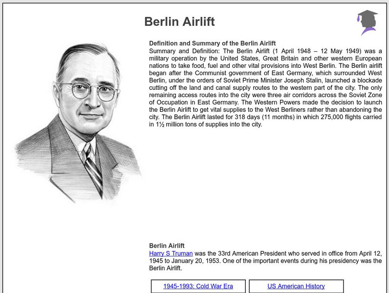 Siteseen: American Historama: Berlin Airlift Article Siteseen: American Historama: Berlin Airlift Article