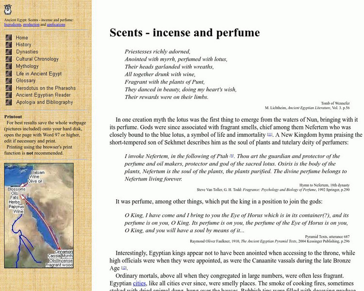 Reshafim: Scents Incense and Perfume Handout Reshafim: Scents Incense and Perfume Handout