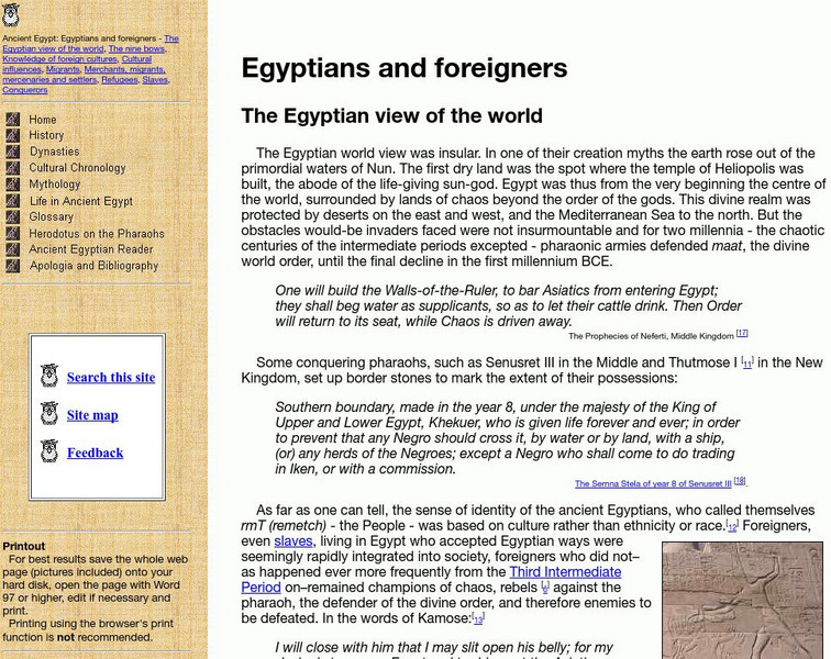Reshafim: Egyptians and Foreigners Website Reshafim: Egyptians and Foreigners Website