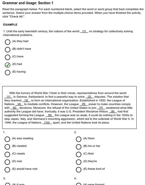 Holt, Rinehart and Winston: Fifth Course Grammar Quiz 1 Unknown Type Holt, Rinehart and Winston: Fifth Course Grammar Quiz 1 Unknown Type