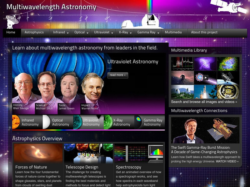 University of Chicago Library: Multiwavelength Astronomy Website University of Chicago Library: Multiwavelength Astronomy Website