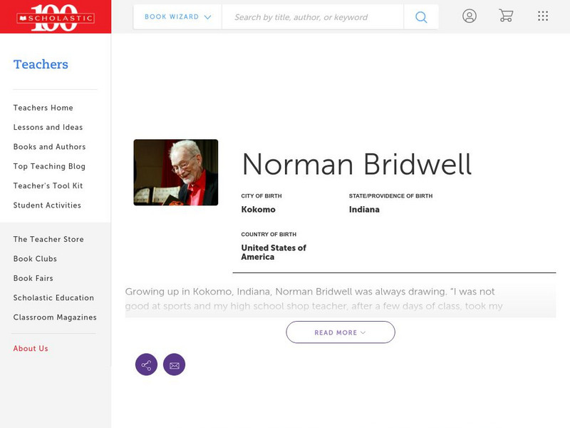 Scholastic: Biography: Norman Bridwell Handout Scholastic: Biography: Norman Bridwell Handout