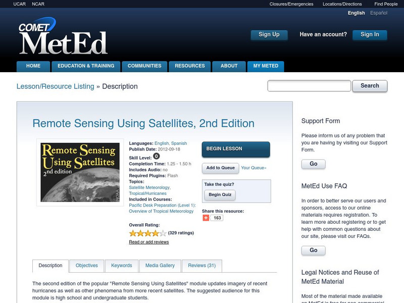 Ucar: Remote Sensing Graphic Ucar: Remote Sensing Graphic