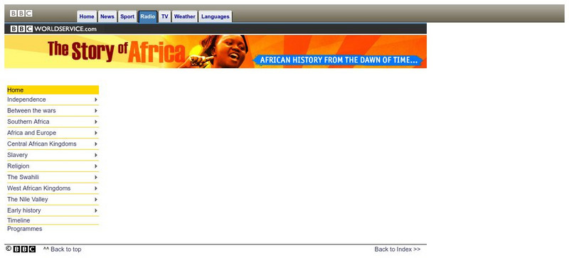 Bbc World Service:the Story of Africa Website Bbc World Service:the Story of Africa Website