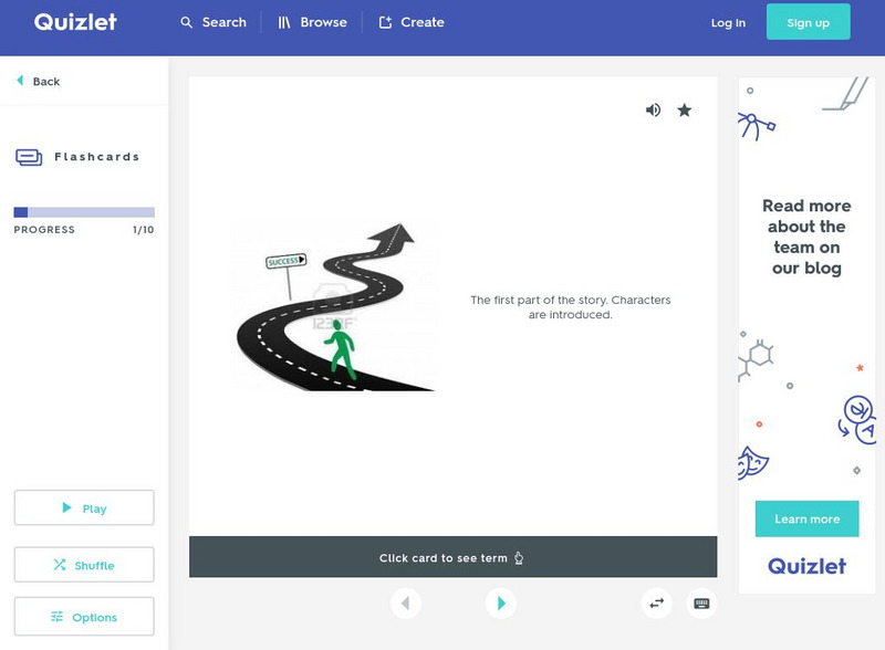 Quizlet: Story Elements Flashcards Unknown Type Quizlet: Story Elements Flashcards Unknown Type
