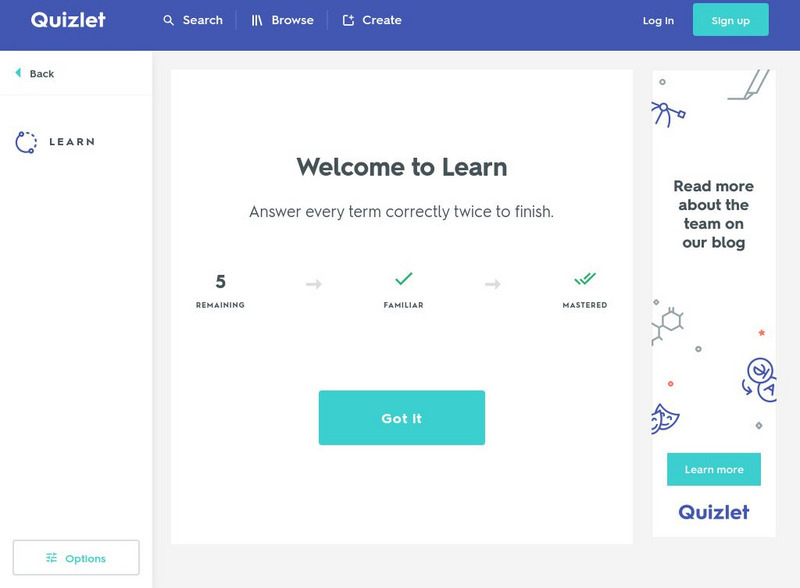 Quizlet: Text Structure (7Th Grade) Learn Unknown Type