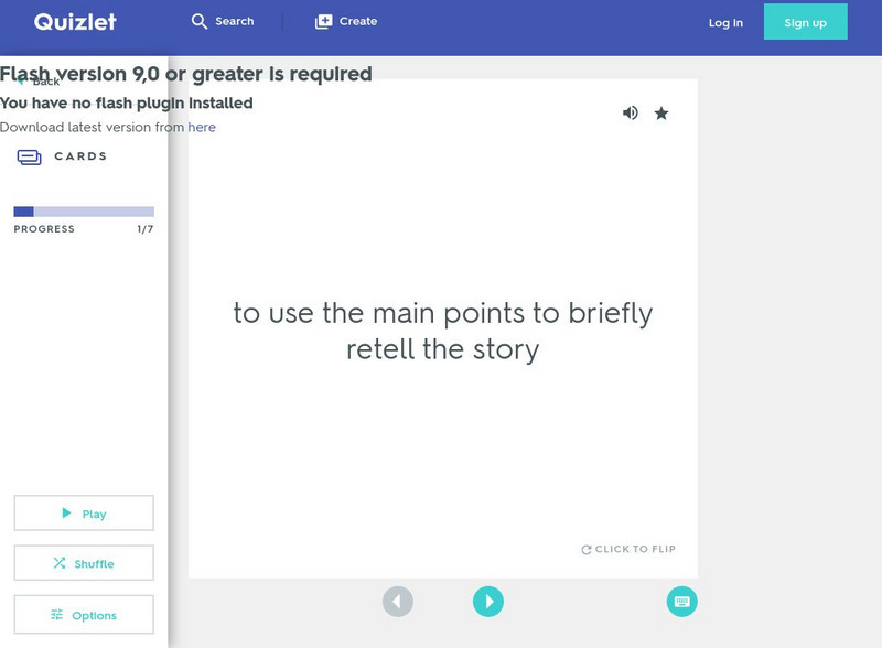 Quizlet: 3rd Grade: Unit 3 Reading: Main Idea: Flashcards Activity Quizlet: 3rd Grade: Unit 3 Reading: Main Idea: Flashcards Activity
