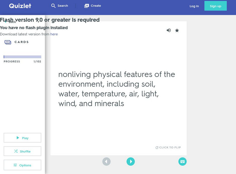Quizlet: 6th Grade: Earth Science Vocabulary: Flashcards Activity Quizlet: 6th Grade: Earth Science Vocabulary: Flashcards Activity