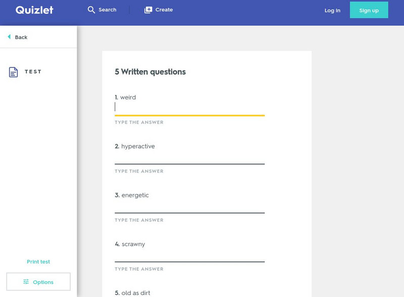 Quizlet: Positive and Negative Connotation Test Unknown Type Quizlet: Positive and Negative Connotation Test Unknown Type