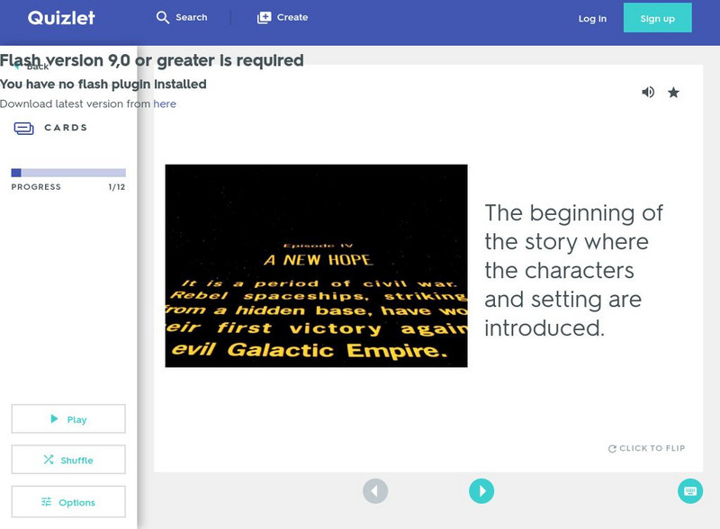 Quizlet: 3rd Grade Story Elements and Plot Vocabulary: Flashcards Activity Quizlet: 3rd Grade Story Elements and Plot Vocabulary: Flashcards Activity